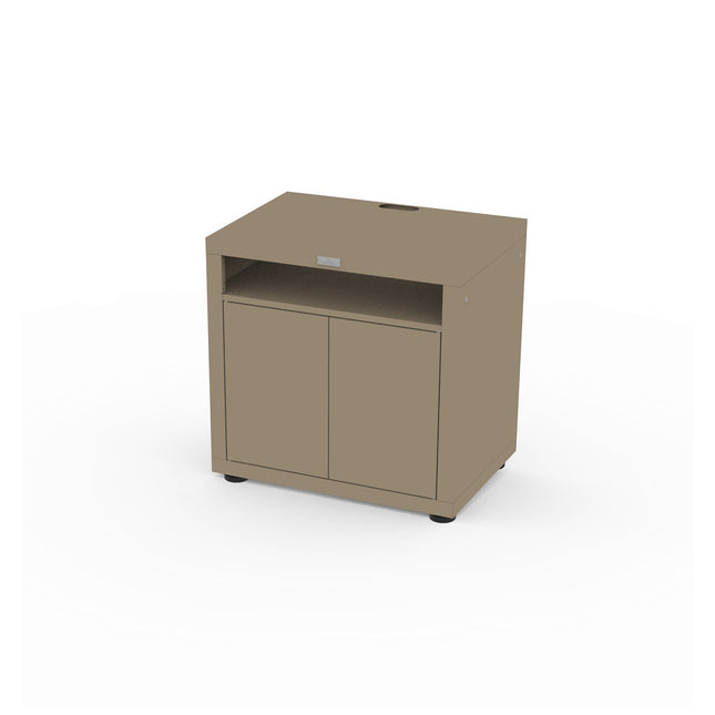 Meuble de cuisine extérieure LE MARQUIER CUISSON AVEC TABLETTE 80X55CM MC80PPLE22