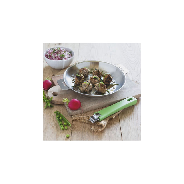 Poêle CRISTEL Mutine 30 cm amovible inox