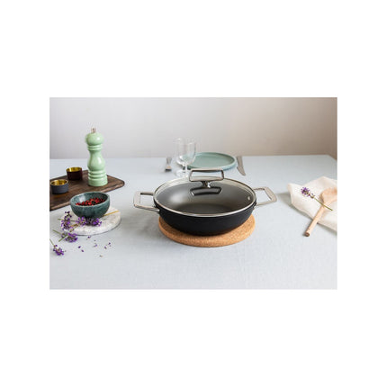 Sauteuse CRISTEL Castel Pro 28 cm 2 anses ultralu