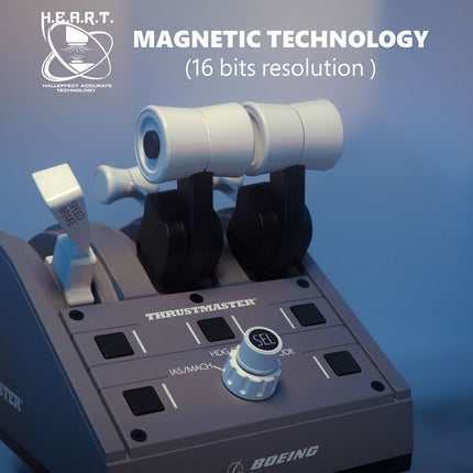 Manette des gaz THRUSTMASTER TCA Quadrant Boeing Edition