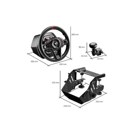 Volant + Pédalier THRUSTMASTER T128 X SIMTASK PACK EU