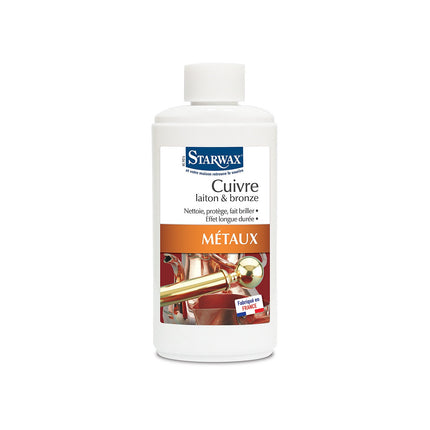 Nettoyant STARWAX CUIVRE-LAITON-BRONZE 250ML