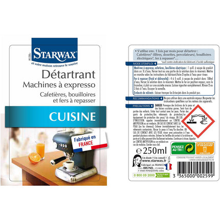 Détartrant STARWAX détartrant universel fer bouil 250 ml