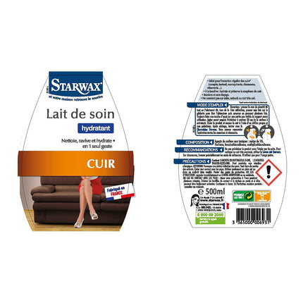 Nettoyant STARWAX DE SOIN CUIR 500ML