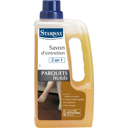 Savon d'entretien STARWAX entretien parquet huile