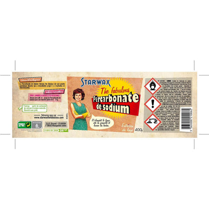 Percarbonate de sodium STARWAX 400 gr