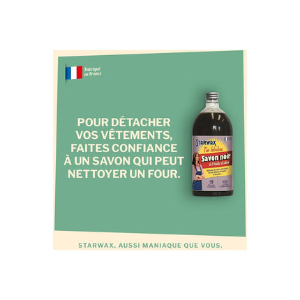 Nettoyant STARWAX SAVON NOIR À L'HUILE D'OLIVE 1L