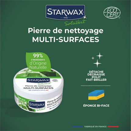 Pierre de nettoyage STARWAX pierre de nettoyage multi usage