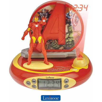 Radio réveil LEXIBOOK RP510AV Projection Avengers - Iron Man