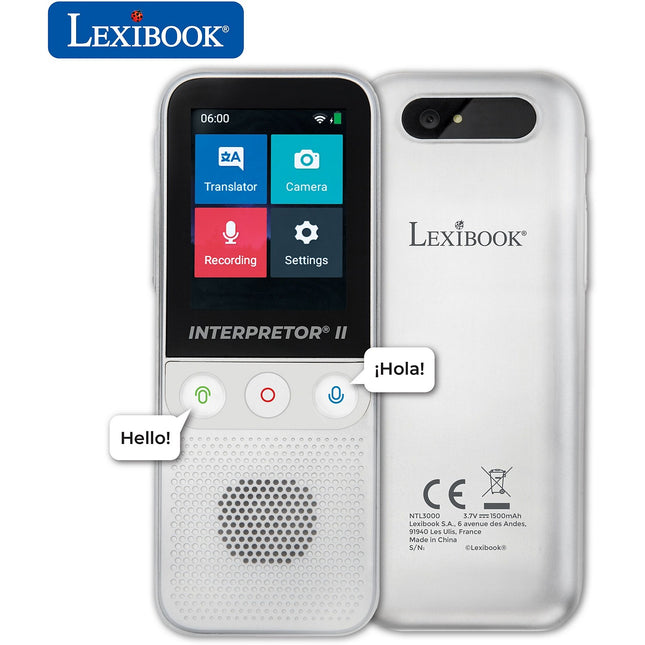 Traducteur électronique LEXIBOOK Interpretor II