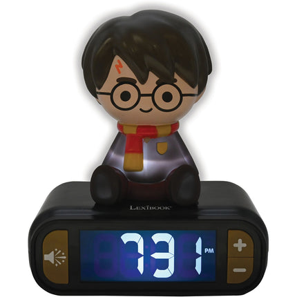 Réveil LEXIBOOK avec veilleuse lumineuse Harry Potter 3D
