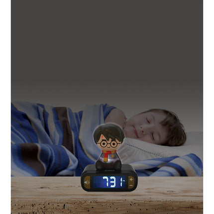 Réveil LEXIBOOK avec veilleuse lumineuse Harry Potter 3D
