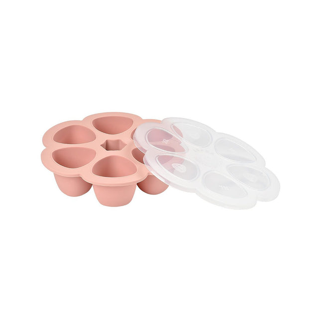 Multiportions BEABA silicone 6 x150ml old pink