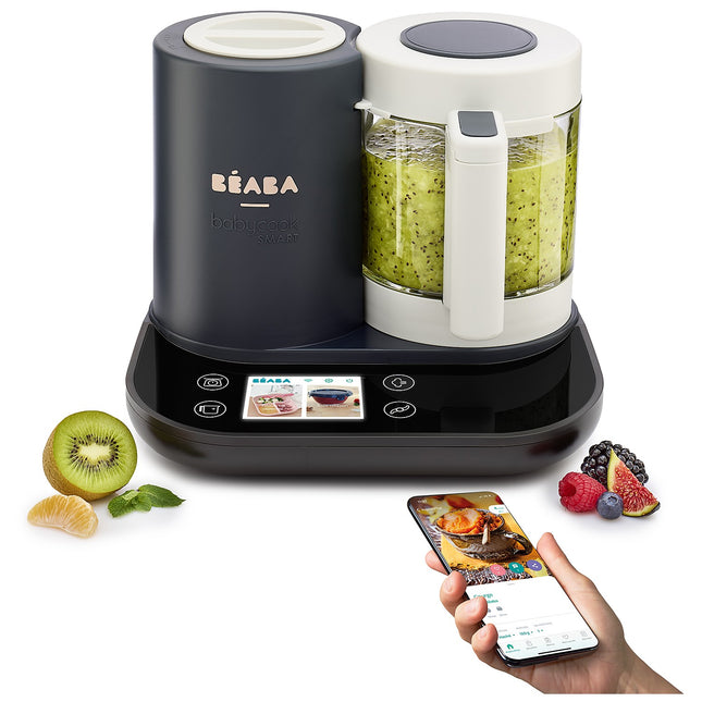 Mixeur Cuiseur Bébé BEABA Babycook Smart - Gris Anthracite