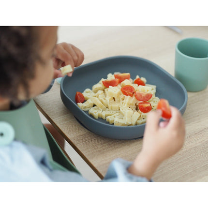 Coffret repas BEABA silicone 4 pieces mineral