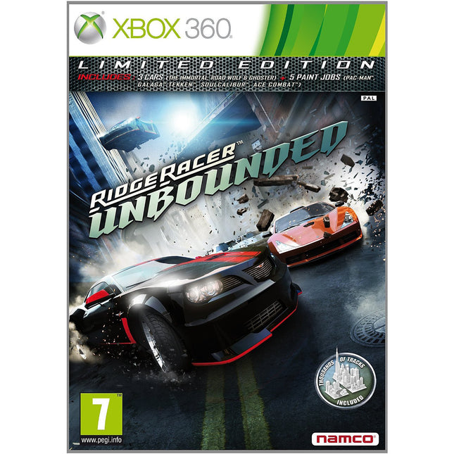Jeu Xbox 360 NAMCO Ridge Racer Unbounded (limited edition)