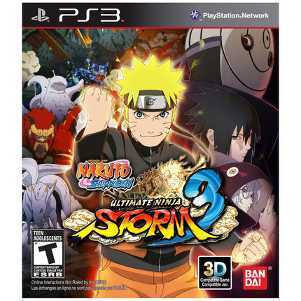 Jeu PS3 NAMCO Naruto Shippuden Ultimate Ninja Storm 3 Reconditionné