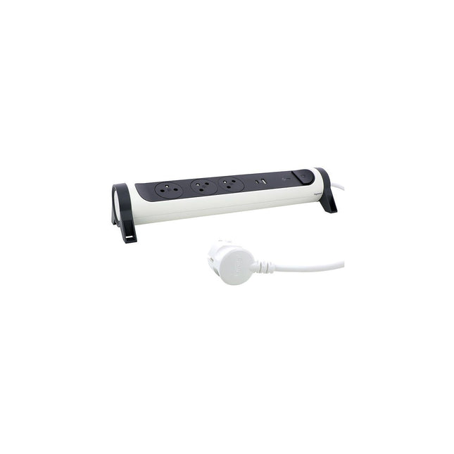 Multiprise LEGRAND FB 3X2P+T PREMIUM PARAFOUDRE USB A+C 1.5