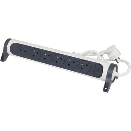 Multiprise LEGRAND rotative à fixer 6 prises