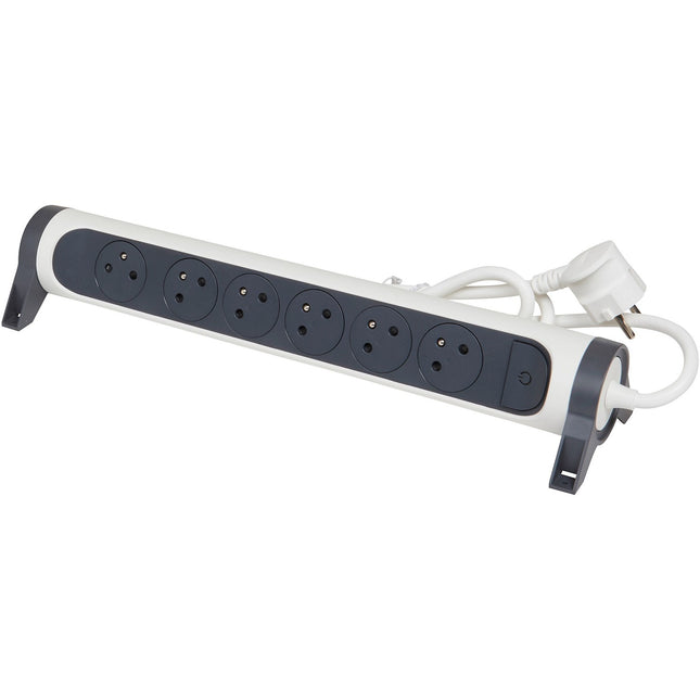 Multiprise LEGRAND rotative à fixer 6 prises