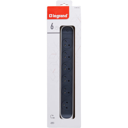 Multiprise LEGRAND rotative à fixer 6 prises