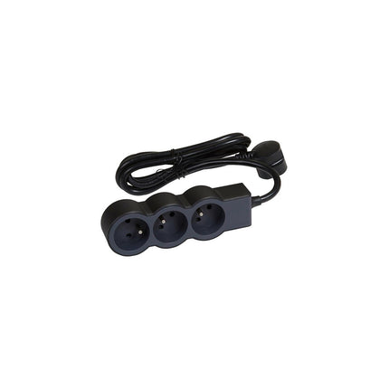 Multiprise LEGRAND FB 3X2P+T STANDARD 1.5M NOIR