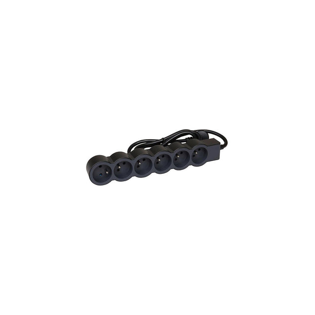 Multiprise LEGRAND FB 6X2P+T STANDARD 1.5M NOIR