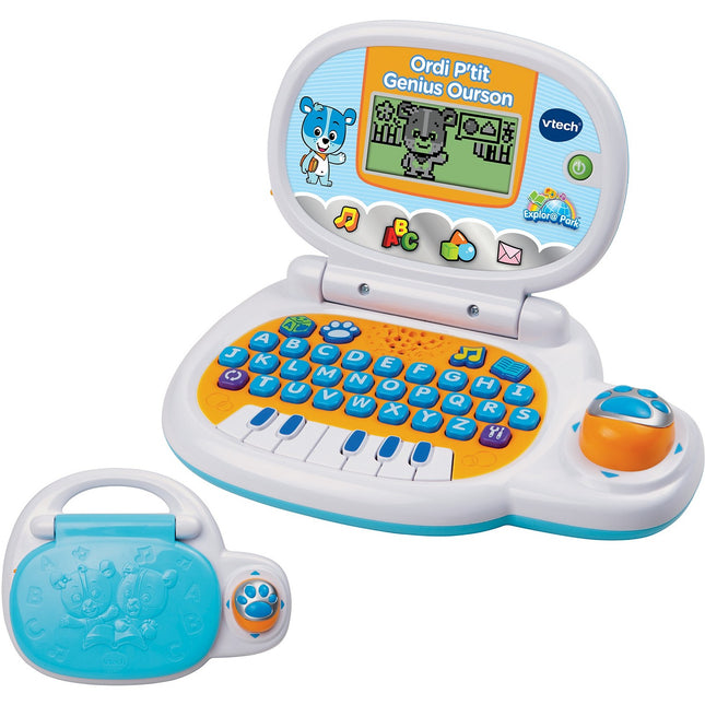 Ordinateur enfant VTECH Ordi P'tit Genius Ourson bleu