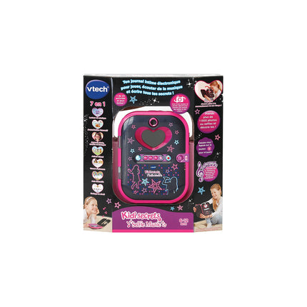 Agenda électronique VTECH Kidisecret Selfie Musique Noir