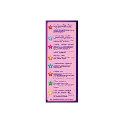 Musique connectée VTECH Kidi SuperStar LightShow rose