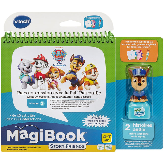 Livre interactif VTECH MagiBook Story'Friends-Livre Pat patroui