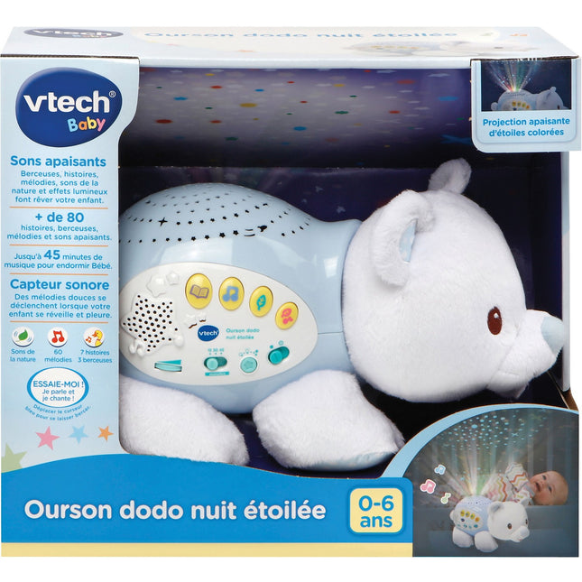 Veilleuse VTECH Ourson dodo nuit etoilée