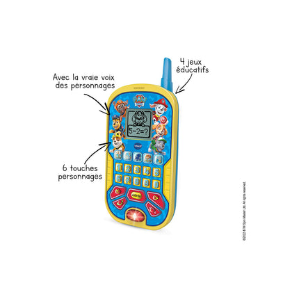 Jeu éducatif VTECH Pat Patrouille - Le smartphone éducatif