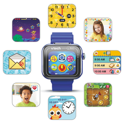 Montre enfant connectée VTECH KidiZoom Smartwatch Max bleue