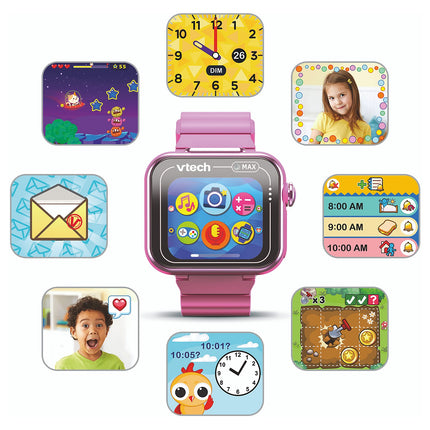 Montre enfant connectée VTECH KidiZoom Smartwatch Max bleue