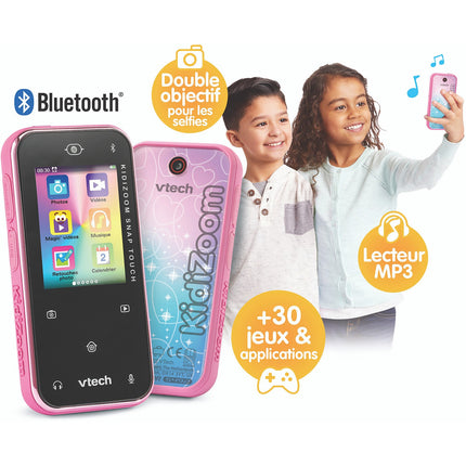 Appareil photo enfant VTECH Kidizoom Snap Touch rose