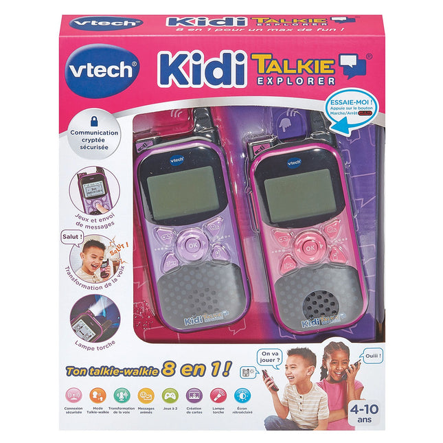 Talkie Walkie VTECH Kidi Talkie Explorer rose