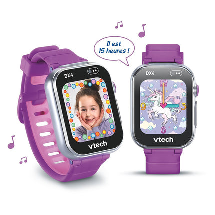 Montre VTECH KidiZoom Smartwatch DX4 framboise