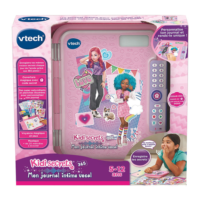 Jeu éducatif VTECH KidiSecrets365-Mon journal intime vocal