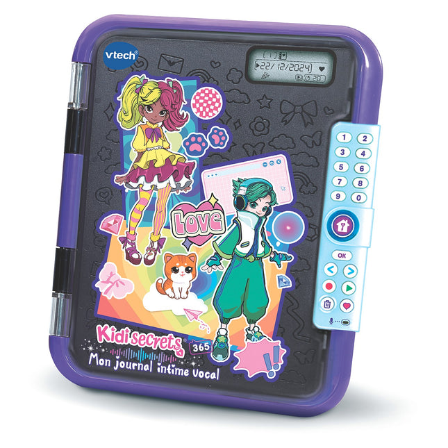 Jeu éducatif VTECH KidiSecrets365-Mon journal intime noir