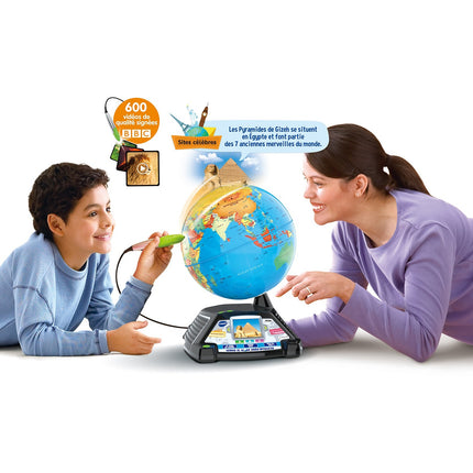 Globe terrestre VTECH Genius XL - Globe vidéo interactif