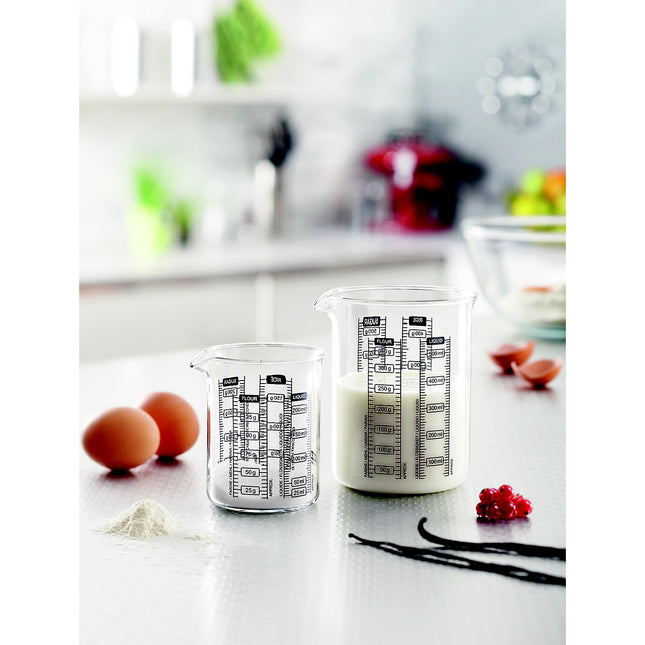 Verre doseur PYREX gradue 0.5L