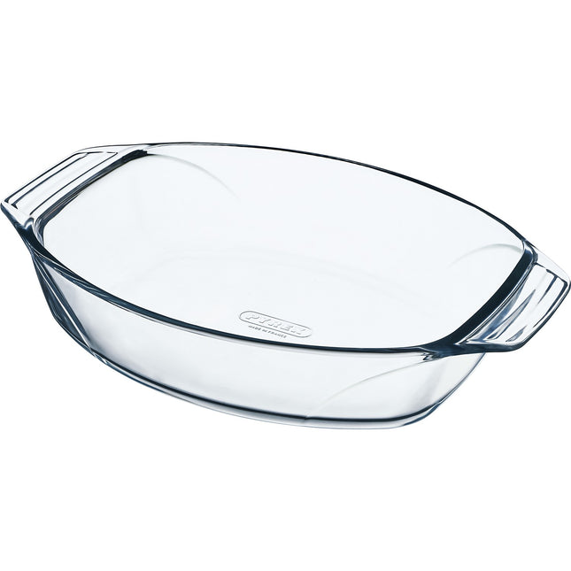 Plat au four PYREX ovale verre 35 x 24 cm Pyrex Optimum