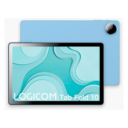 Tablette Android LOGICOM Tab Fold 10 Bleu 128Go