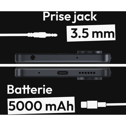 Smartphone LOGICOM Orion E1 Plus Noir
