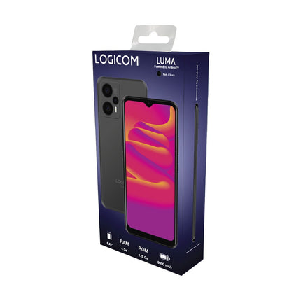 Téléphone portable LOGICOM Luma 128Go Noir