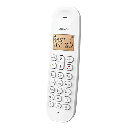 Téléphone sans fil LOGICOM Iloa 150 Solo Blanc