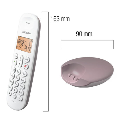 Téléphone sans fil LOGICOM Iloa 150 Solo Taupe