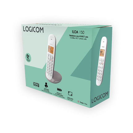 Téléphone sans fil LOGICOM Iloa 150 Solo Taupe