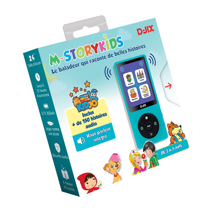 Boîte à histoires D-JIX à histoires enfant M-Storykids